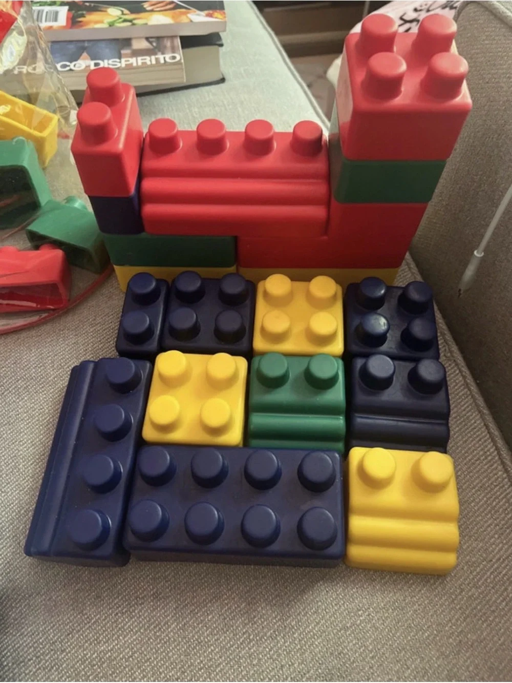 XL EduShape 25 Piece Silicone Block Set - Very Good Condition - make an offer!